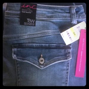 NWT extra long blue jeans.